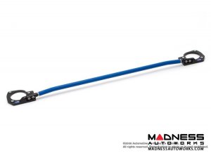 MINI Cooper S and JCW Billet Aluminum Tie-Bar by NM Engineering (R55 / R56 / R57 / R58 / R59 Models) - Blue